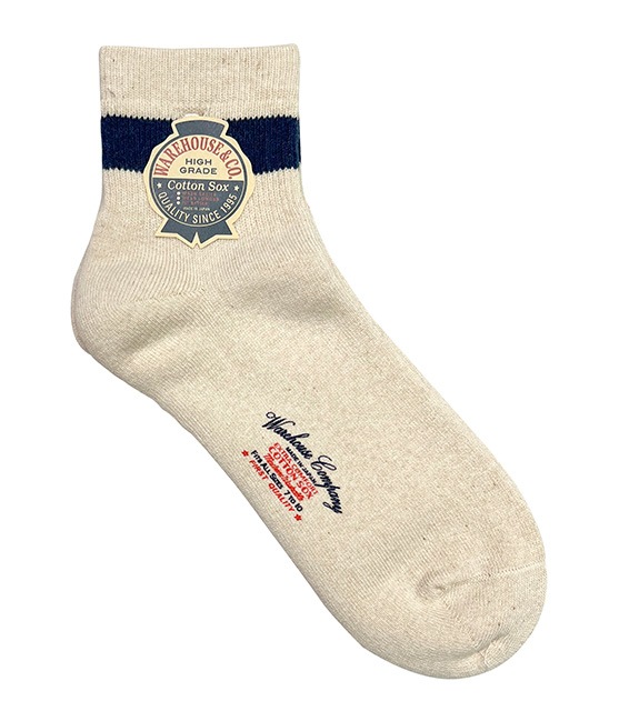 WAREHOUSE���������ϥ��� 5239��PILE SOCKS �ѥ��륽�å�����������3����NAVY/GREEN/BORDEAUX��Made in JAPAN ������ 1­