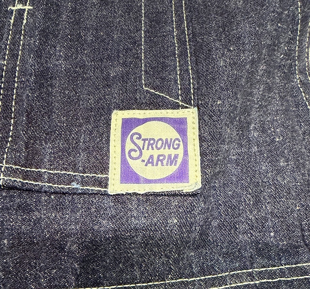 John Gluckow ����󥰥�å�����Lot JG-41 ���ȥ饤�ץǥ˥ࡡStrongarm Reinforced Overalls�����ȥ��󥰥�� �쥤��ե������� �����С������롡WAREHOUSE �������ϥ�����������