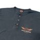 ��00��Harley-Davidson �ϡ��졼���ӥåɥ��� S/S HENLEY NECK T-SHIRTS ���硼�ȥ��꡼�� �إ�꡼�ͥå� T����ġ�col:BLACK��size:ɽ���ʤ�(2XL����)����USED �桼���ɡۡ���šۡ�Ź�޻����Բġ�