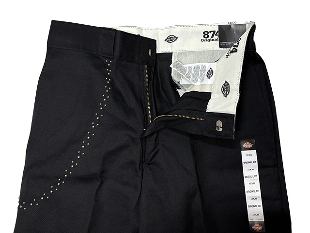 HTC �� Dickies �������ƥ������� �� �ǥ��å������������å��դ��ѥ�Ģ�Arrow Chain��Dickies874��2��(BLACK/BROWN)�����Υѥ��