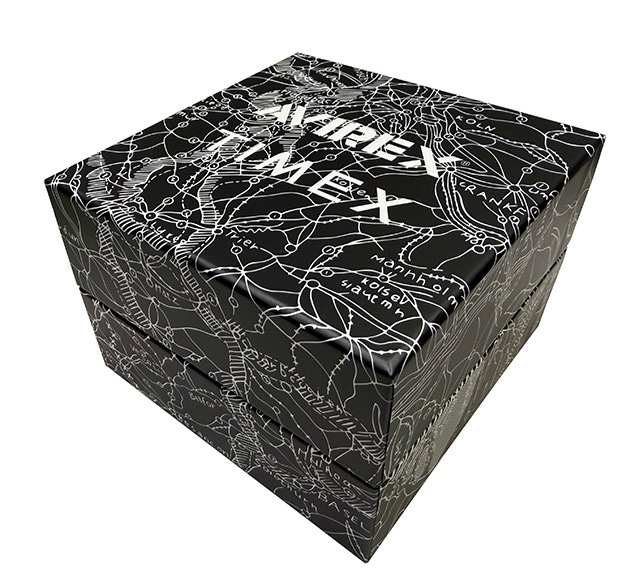 TIMEX �� AVIREX ������å��� �� ��������å�����TYPE-25A 2����BLACK/OLIVE���ӻ��ס��ߥ꥿�꡼�����å����Ѥ��٥�ȡ�AVIREX 50��ǯ��ǰ��50th�������ǥ�