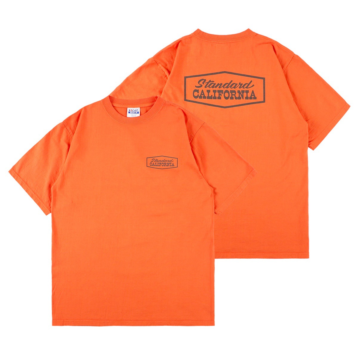 STANDARD CALIFORNIA ����������ɥ���ե���˥���SD Heavyweight Stadium Logo T �إӡ��������� ���������� ����T����ġ�3��(ORANGE/BLACK/WHITE)��Ⱦµ��2026SS