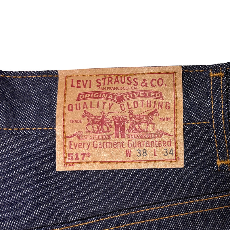 ��DEAD STOCK�� Levi's �꡼�Х�����517��col.INDIGO��size.W38/L34ɽ����COTTON100%���֡��ĥ��åȡ�Made in U.S.A. �ڥǥåɥ��ȥå��ۡ���š�