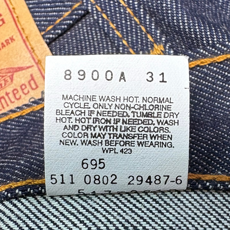 ��DEAD STOCK�� Levi's �꡼�Х�����517��col.INDIGO��size.W38/L34ɽ����COTTON100%���֡��ĥ��åȡ�Made in U.S.A. �ڥǥåɥ��ȥå��ۡ���š�