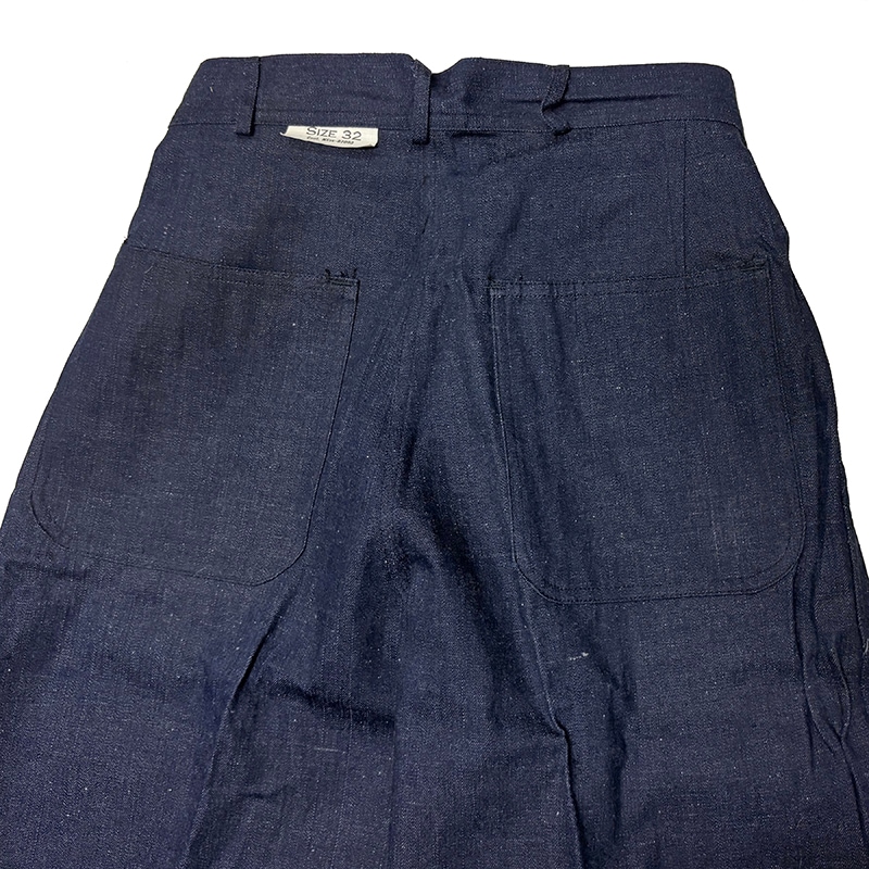 ��DEADSTOCK�� 40-50s U.S.NAVY DENIM TROUSERS��size:32ɽ��(����W32L33����)�������ɥ�����ͭ �ڥǥåɥ��ȥå��ۡ���š�