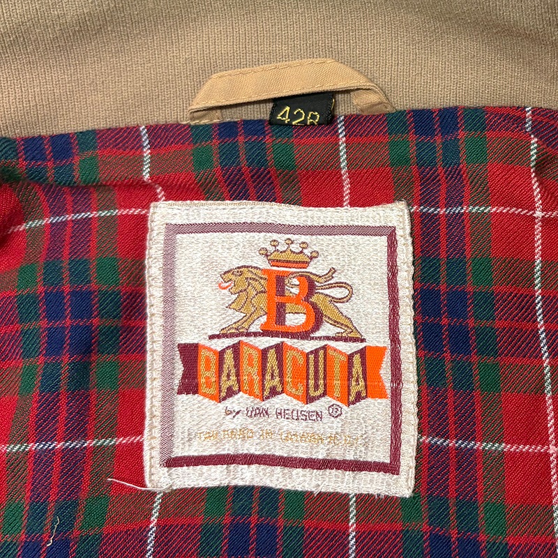 80s��BARACUTA �Х饯������G9 HARRINGTON JACKET �ϥ��ȥ󥸥㥱�åȡ�color.BEIGE��size :42R���ե졼�����������󡡥����󥰥ȥåס���OLD ������ɡۡ���š�