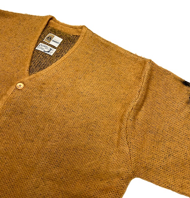 Cloveru �� TOWNCRAFT �������Х�ߥ����󥯥�ե� TIGER SHAGGY JACQUARD CARDIGAN�������������㥮�������ǥ�����MUSTARD �ޥ������� �勵�ʥ٥�������