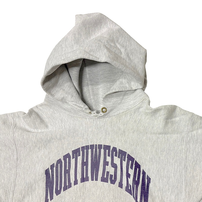 ��SALE 20%OFF�� 90s��Champion �����ԥ���REVERSE WEAVE PULLOVER PARKA ��С����������� �ץ륪���С� �ѡ�������col:GRAY��size:XX-LARGE��NORTHWESTERN��ء��ɽ�������MADE IN U.S.A.����VINTAGE ������ơ����ۡ���šۡ�Ź�޻����Բġ�