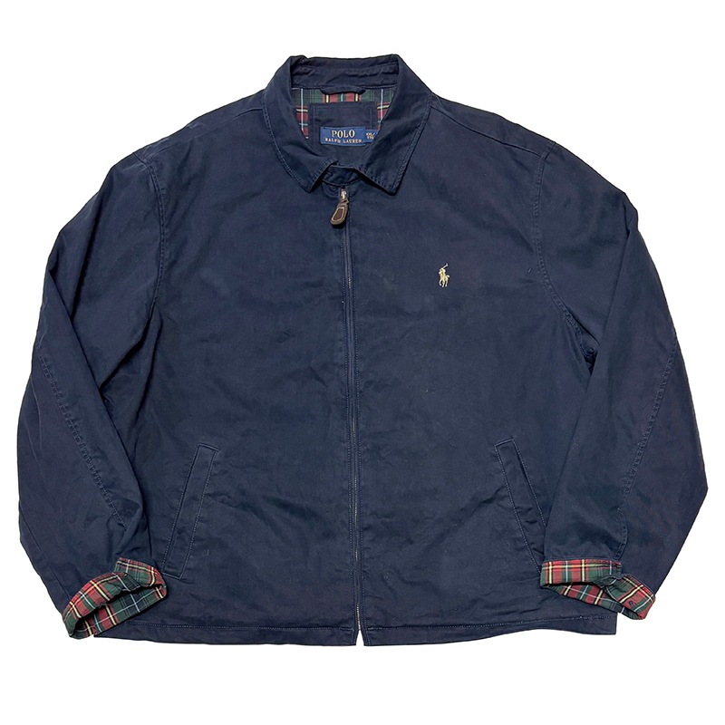 Polo by Ralph Lauren �ݥ� ���ե�����󡡥������󥰥ȥåס�col.NAVY��size:XXL���ϥ��ȥ󥸥㥱�å� ��USED �桼���ɡۡ���š�