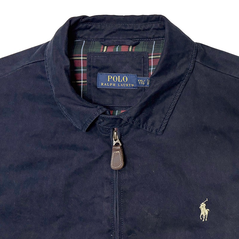 Polo by Ralph Lauren �ݥ� ���ե�����󡡥������󥰥ȥåס�col.NAVY��size:XXL���ϥ��ȥ󥸥㥱�å� ��USED �桼���ɡۡ���š�