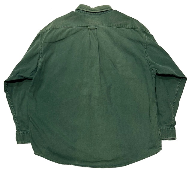 ��SALE 30%OFF�� 90s��FILSON �ե��륽��LONG SLEEVE SHIRTS ���󥰥��꡼�� ����ġ�col:DARK GREEN��size:XXL��COTTON100%��Made in U.S.A ����ꥫ������VINTAGE �ӥ�ơ����ۡ���šۡ�Ź�޻����Բġ�