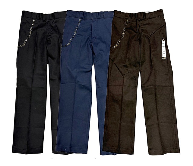 HTC �� Dickies �������ƥ������� �� �ǥ��å����������ȡ����դ��ѥ��#SN-32 W.Chain��Dickies874��3��(BLACK/BROWN/NAVY)�����Υѥ��