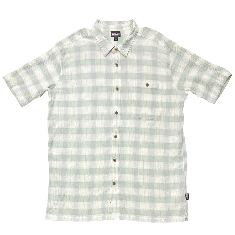 patagonia �ѥ����˥���S/S SHIRTS ���硼�ȥ��꡼�� ����ġ�col.LIGHT BLUE��LIGHT GREEN��size:XL�����åȥ��Ǻࡡ���ܴ����ϡ���USED �桼���ɡۡ���šۡ�Ź�޻����Բġ�