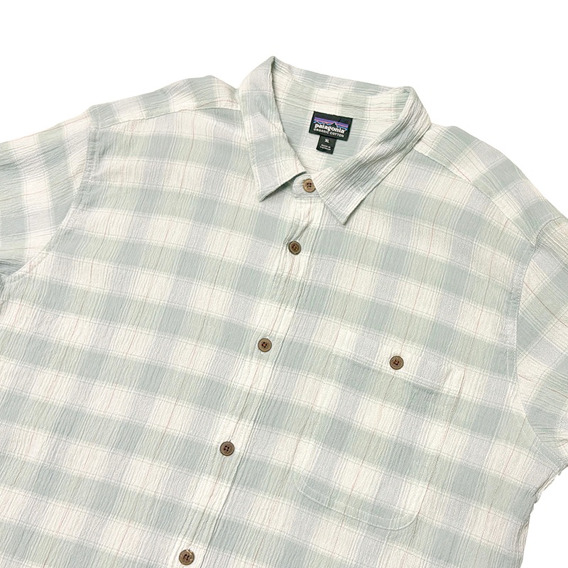 patagonia �ѥ����˥���S/S SHIRTS ���硼�ȥ��꡼�� ����ġ�col.LIGHT BLUE��LIGHT GREEN��size:XL�����åȥ��Ǻࡡ���ܴ����ϡ���USED �桼���ɡۡ���šۡ�Ź�޻����Բġ�
