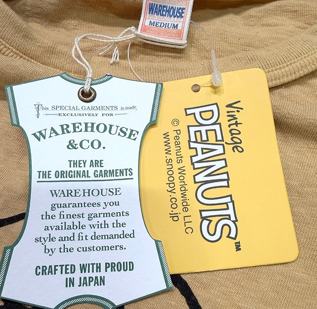 �ڤ�1����1���¤��WAREHOUSE �� PEANUTS���������ϥ��� �� �ԡ��ʥåġ�I NEED THE FRIENDS TEE�����㡼�꡼�֥饦�� T����ġ�3����CAFE AU LAIT/RED/YELLOW��Ⱦµ����������2026SS