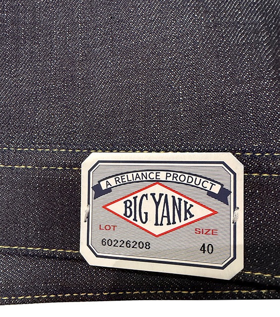 BIG YANK���ӥå���󥯡�DALLY JACKET SELVAGE DENIM���ǥ꡼���㥱�åȥ���ӥå��ǥ˥ࡡINDIGO�����������Made in JAPAN����������MEN'S ���