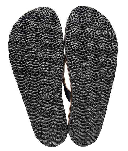 ŹLIGHT MARKER Foot wear 饤ȥޡTHREE BRAID BEACH SANDAL 쥶 ӡ 롡BLACKM/L/LLϥɥᥤɡȥ󥰥롡쥶롡KUBIKI LEATHERLEFT HAND