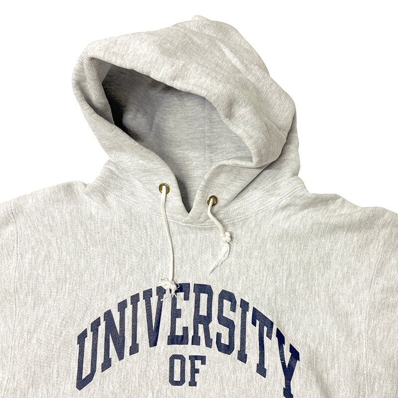 90s��Champion �����ԥ���REVERSE WEAVE PULLOVER PARKA ��С����������� �ץ륪���С� �ѡ�������col:GRAY��size:XX-LARGE��UNIVERSITY OF NOTRE DAME���ɽ�������MADE IN U.S.A.����VINTAGE ������ơ����ۡ���šۡ�Ź�޻����Բġ�