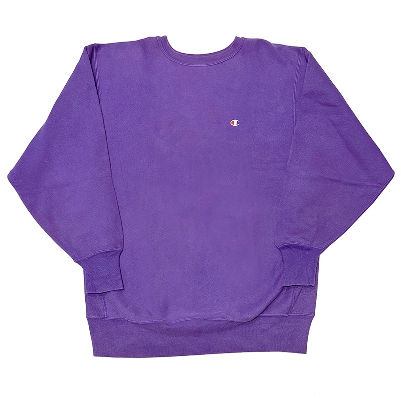 90s��Champion �����ԥ���REVERSE WEAVE CREW NECK SWEAT SHIRTS ��С����������� ���롼�ͥå� �������å� ����ġ����ݥ���ȡ�col:PURPLE��size:XX-LARGE���ɽ�������Made in U.S.A.����VINTAGE ������ơ����ۡ���šۡ�Ź�޻����Բġ�