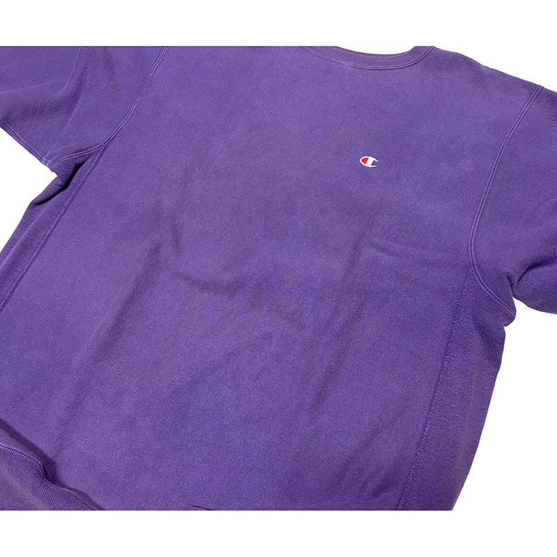 90s��Champion �����ԥ���REVERSE WEAVE CREW NECK SWEAT SHIRTS ��С����������� ���롼�ͥå� �������å� ����ġ����ݥ���ȡ�col:PURPLE��size:XX-LARGE���ɽ�������Made in U.S.A.����VINTAGE ������ơ����ۡ���šۡ�Ź�޻����Բġ�