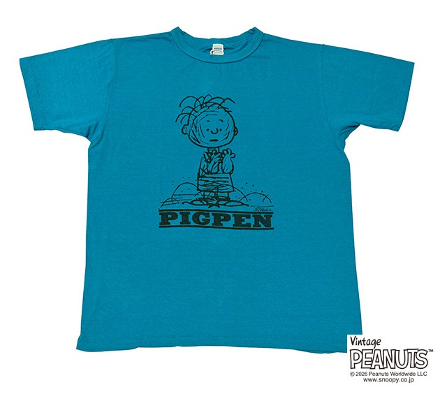 �ڤ�1����1���¤��WAREHOUSE �� PEANUTS���������ϥ��� �� �ԡ��ʥåġ�I'M A DUST MAGNET TEE��PIGPEN T����ġ�3����CAFE AU LAIT/ORANGE/PEACOCK BLUE��Ⱦµ����������2026SS