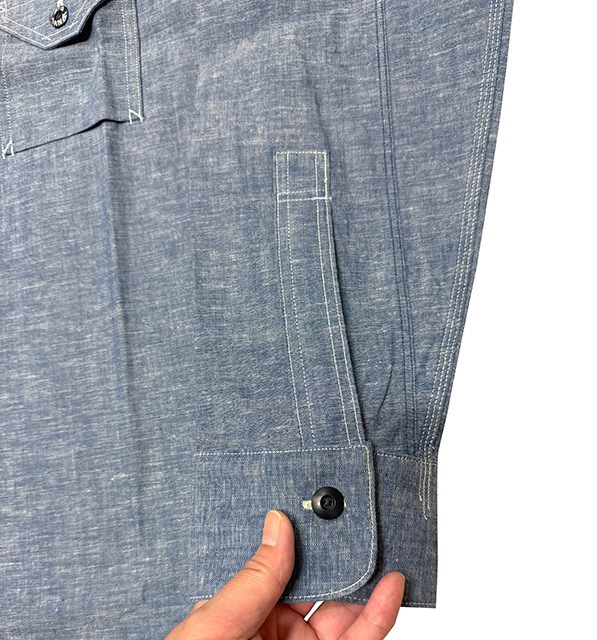 BIG YANK���ӥå���󥯡�Y1929 CHAMBRAY SHIRT�������֥졼����ġ�INDIGO��������ݥ����٥������Made in JAPAN����������MEN'S ���