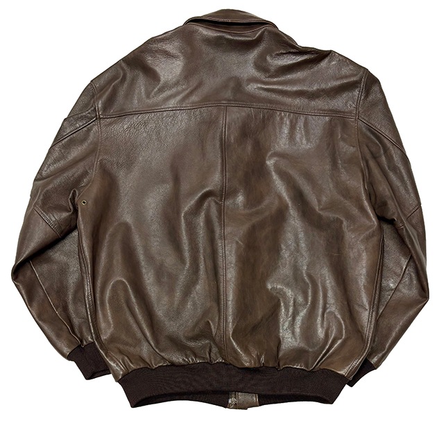 L.L.BEAN ���륨��ӡ���A-2 TYPE FLIGHT JACKET A-2������ �ե饤�ȥ��㥱�åȡ��쥶�����㥱�åȡ��ץ����col.BROWN��size:XL-TALL��TALON���åѡ���MADE IN U.S.A.������ꥫ������OLD ������ɡۡ���š�
