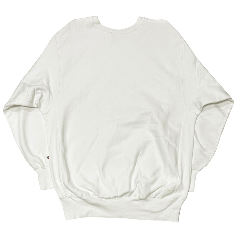90s��Champion �����ԥ���REVERSE WEAVE CREW NECK SWEAT SHIRTS ��С����������� ���롼�ͥå� �������å� ����ġ��ץ��ȡ�col: WHITE��size:XX-LARGE��CARLETON��ء��ɽ�������Made in U.S.A.����VINTAGE ������ơ����ۡ���šۡ�Ź�޻����Բġ�