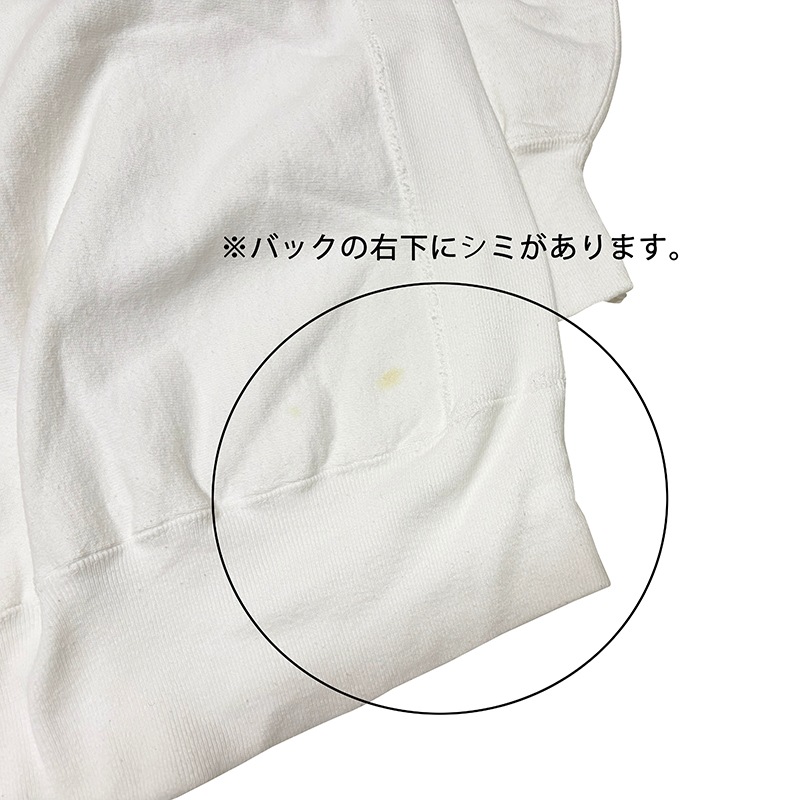 90s��Champion �����ԥ���REVERSE WEAVE CREW NECK SWEAT SHIRTS ��С����������� ���롼�ͥå� �������å� ����ġ��ץ��ȡ�col: WHITE��size:XX-LARGE��CARLETON��ء��ɽ�������Made in U.S.A.����VINTAGE ������ơ����ۡ���šۡ�Ź�޻����Բġ�