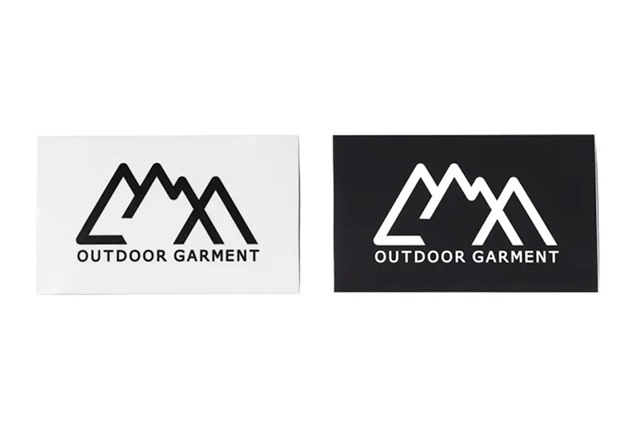 CMF OUTDOOR GARMENT ����ե� �����ȥɥ� �������ȡ�CMF STICKER�����ƥå�����2�祻�åȡ�BLACK/WHITE)��COMFY 2026SS