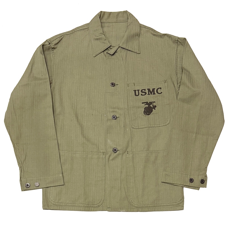 ��DEADSTOCK�� 40s P-41 USMC HBT JACKET��size:ɽ��̵��(36-38����)���ɡ��ʥĥܥ��󡡥��ƥ󥷥� �ڥǥåɥ��ȥå��ۡ���š�