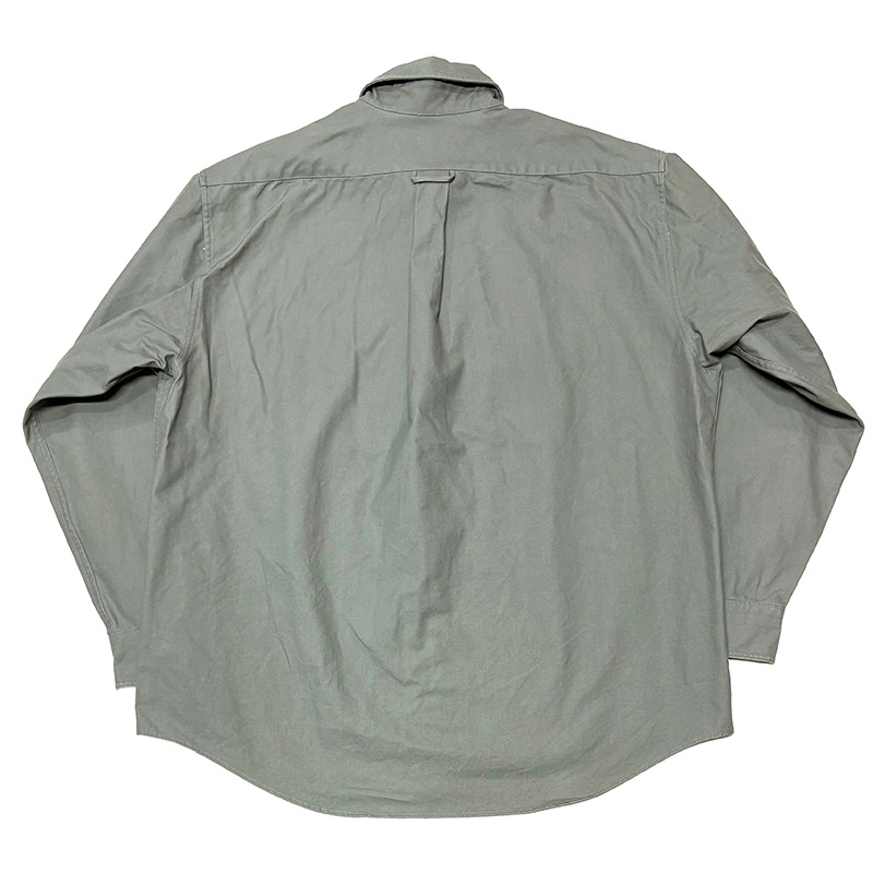 FILSON �ե��륽��L/S Cotton Shirts ���󥰥��꡼�� ���åȥ� ����ġ�col:GRAY GREEN��size:XL�������ɥ���ġ�USED �桼���ɡۡ���šۡ�Ź�޻����Բġ�