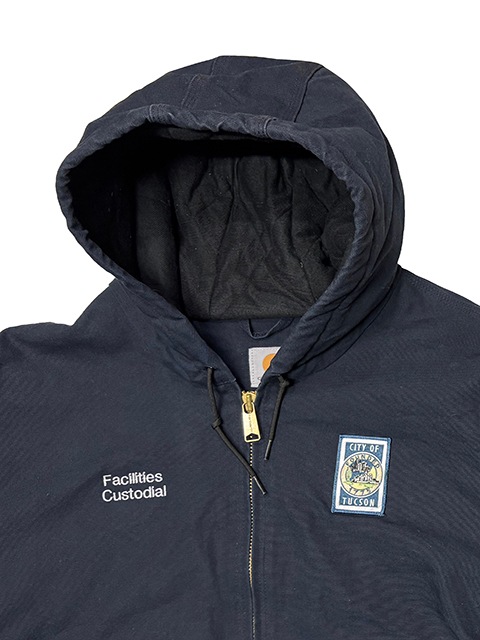 ��SALE 30%OFF�� Carhartt �����ϡ��ȡ�Active Jacket �����ƥ��֥��㥱�åȡ�col:NAVY��size:4XL��΢����ƥ��󥰡������ƥ��֥ѡ�������BIG SIZE����USED �桼���ɡۡ���š�