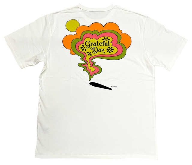 HAVE A GRATEFUL DAY �ϥ� �� ���쥤�ȥե� �ǥ���T-SHIRTS -SMOKE T����� -���⡼����2��(BLACK/WHITE)��Ⱦµ��GOWEST��GOHEMP��2025SS
