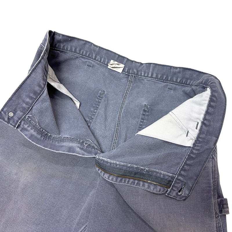 ��good fade!�� 90s��Carhartt �����ϡ��ȡ�Single Knee Painter Pants ���󥰥�ˡ� �ڥ��󥿡��ѥ�ġ�col.GRAY BLUE��size:W36��L32ɽ�������å����ϡ�COTTON100%��Made in U.S.A.  ��VINTAGE �ӥ�ơ����ۡ���šۡ�Ź�޻����Բġ�