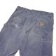 ��good fade!�� 90s��Carhartt �����ϡ��ȡ�Single Knee Painter Pants ���󥰥�ˡ� �ڥ��󥿡��ѥ�ġ�col.GRAY BLUE��size:W36��L32ɽ�������å����ϡ�COTTON100%��Made in U.S.A.  ��VINTAGE �ӥ�ơ����ۡ���šۡ�Ź�޻����Բġ�
