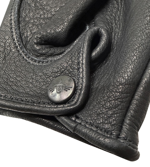 LAMP GLOVES ���ץ������֡�UTILITY GLOVE MID���桼�ƥ���ƥ������������֡��ߥǥ����ࡡBLACK���֥�å�����������Made in JAPAN