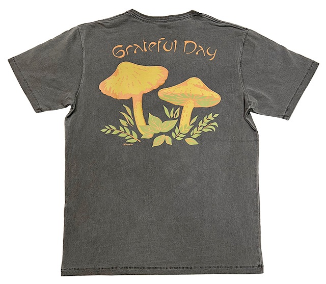 HAVE A GRATEFUL DAY �ϥ� �� ���쥤�ȥե� �ǥ���T-SHIRTS -MUSHROOM T�����-�ޥå���롼�ࡡ2��(BLACK/WHITE)��Ⱦµ��GOWEST��GOHEMP��2025SS