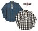 BIG YANK���ӥå���󥯡�Y1945 FLANNEL SHIRTS  BROCK CHECK��2����BLUE/WHITE�˥ͥ륷��ġ�������ݥ����֥��å������å���Made in JAPAN��2026