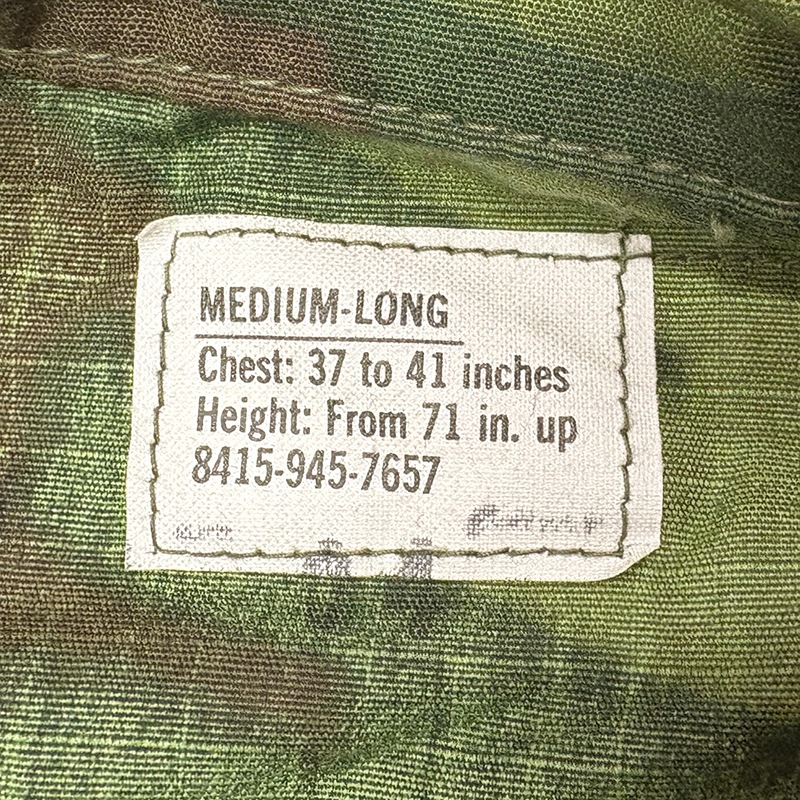 ��DEADSTOCK�� 1969ǯ 5th Jungle Fatigue Jacket��size:MEDIUM-LONG���꡼�եѥ����󡡥�åץ��ȥåס�����󥰥�ե��ƥ��������㥱�å� �ڥǥåɥ��ȥå��ۡ���š�