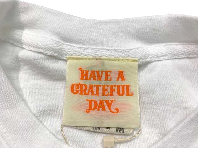 HAVE A GRATEFUL DAY �ϥ� �� ���쥤�ȥե� �ǥ���T-SHIRTS -RIDING HIGH �饤�ǥ��� �ϥ� T����ġ�Ⱦµ��2��(WHITE/BLACK)��GOWEST��GOHEMP