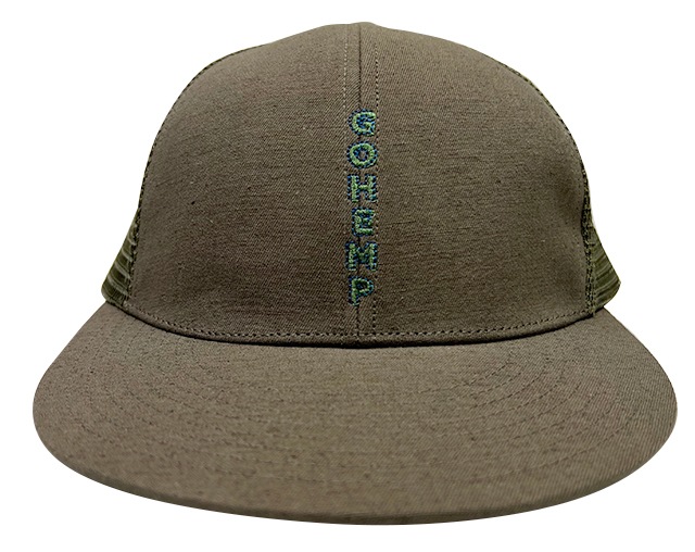 GOHEMP �����إ�ס�VERTICAL LOGO MESH CAP �С��ƥ����� ���� ��å��� ����åס�2��(BROWN/BLACK)�����åȥ�إ�ס��㡡�ʡ�˹�ҡ�2025SS
