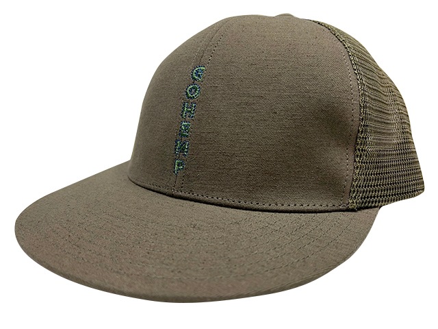 GOHEMP �����إ�ס�VERTICAL LOGO MESH CAP �С��ƥ����� ���� ��å��� ����åס�2��(BROWN/BLACK)�����åȥ�إ�ס��㡡�ʡ�˹�ҡ�2025SS