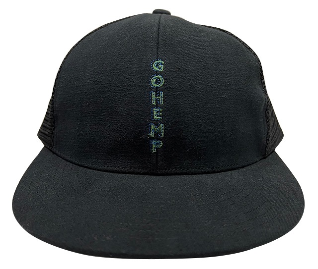 GOHEMP �����إ�ס�VERTICAL LOGO MESH CAP �С��ƥ����� ���� ��å��� ����åס�2��(BROWN/BLACK)�����åȥ�إ�ס��㡡�ʡ�˹�ҡ�2025SS