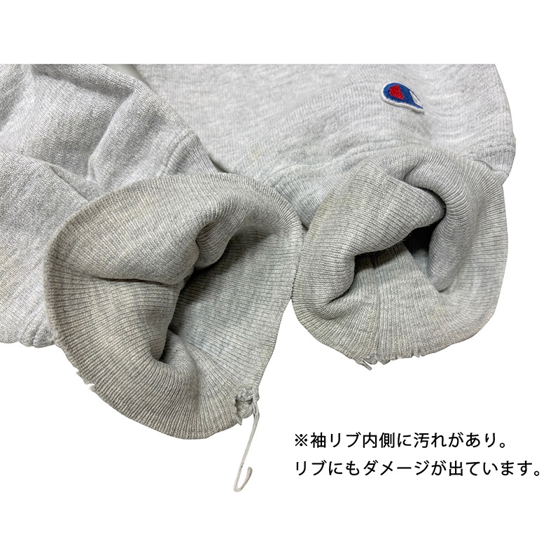80s��Champion �����ԥ���REVERSE WEAVE CREW NECK SWEAT SHIRTS ��С����������� ���롼�ͥå� �������å� ����ġ����߹��ߥץ��ȡ�col:HEATHER GRAY��size:XX-LARGE��OKLAHOMA���ȥꥳ������Made in U.S.A.����VINTAGE ������ơ����ۡ���šۡ�Ź�޻����Բġ�