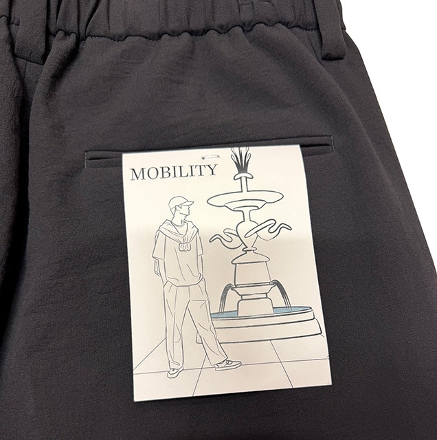 FANTASTICDAYS���ե��󥿥��ƥ��å��ǥ�����MOBILITY��������������å����ѥ�ġ�2��(DK GRATY/BLACK)����������made in Japan��MENS ���