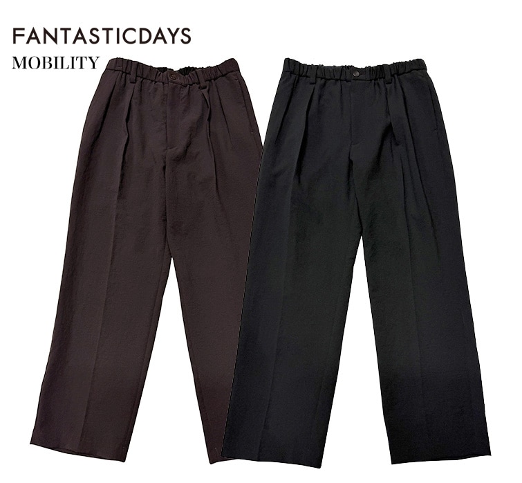 FANTASTICDAYS���ե��󥿥��ƥ��å��ǥ�����MOBILITY��������������å����ѥ�ġ�2��(DK GRATY/BLACK)����������made in Japan��MENS ���