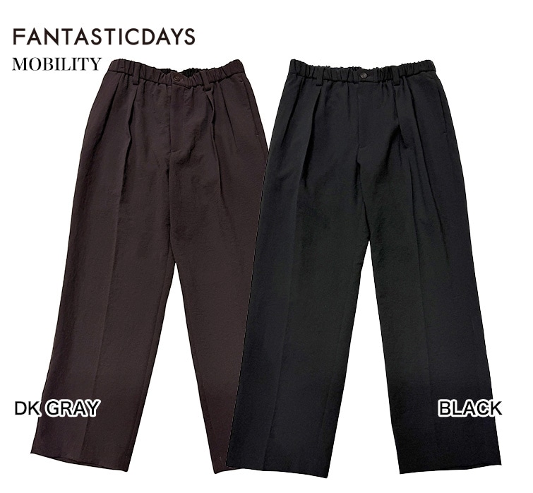 FANTASTICDAYS���ե��󥿥��ƥ��å��ǥ�����MOBILITY��������������å����ѥ�ġ�2��(DK GRATY/BLACK)����������made in Japan��MENS ���