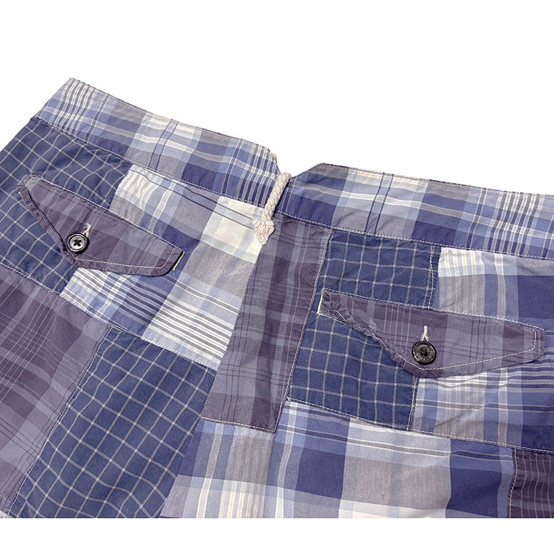 90s Polo by Ralph Lauren �ݥ� ���ե������PATCHWORK SHORTS �ѥå���� ���硼�ġ������ॷ�硼�ġ�col.NAVY�ϡ�size:W32���ȥ���ܥ��󡡿�Φξ�ѡ����塡��VINTAGE �ӥ�ơ����ۡ���šۡ�Ź�޻����Բġ�
