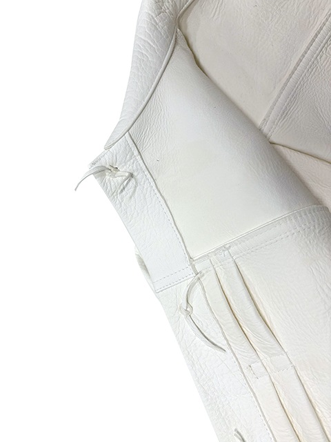 BAA COSTUME MFG.��DEERSKIN 1st MODEL JACKET ��HUNTER�� WHITE �ǥ��������� �ե������ȥ�ǥ롡�쥶�����㥱�åȡ��ۥ磻�ȡ�XL��������BOW & ARROW